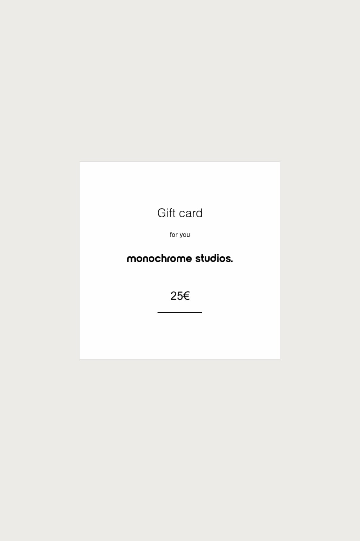 gift card